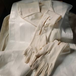 Vintage opera gloves